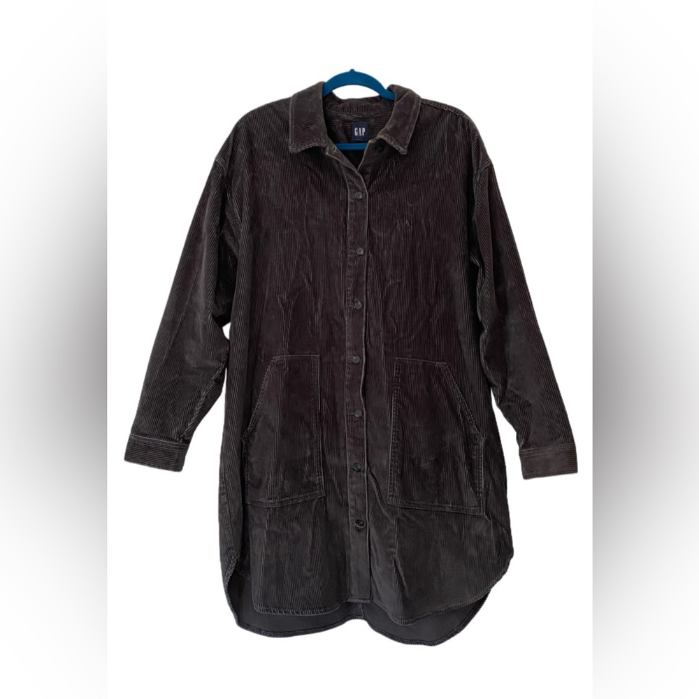 GAP Charcoal Utility Jacket – Size XL